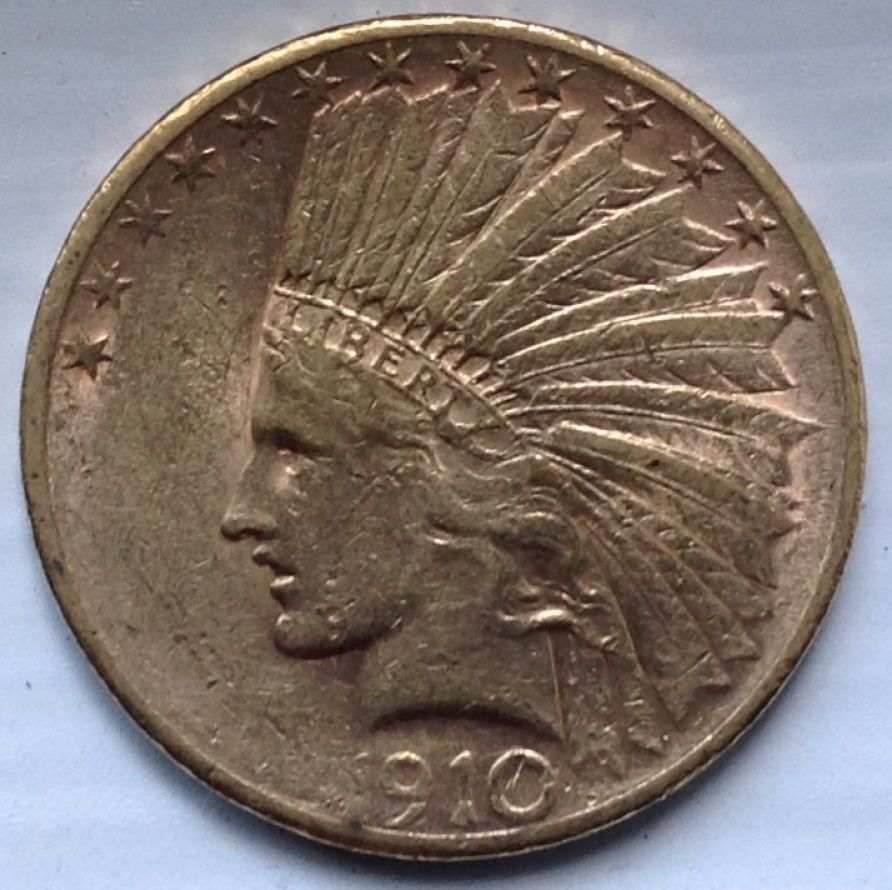 1910-S-$10-Indian-Eagle