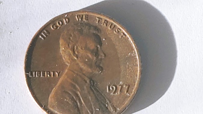 1977-Penny-Looks-Double-Stamped