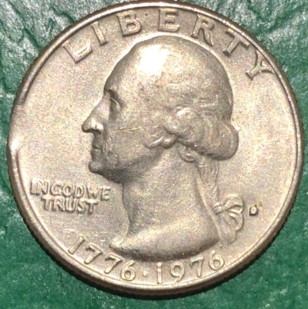 Bicentennial-Quarter-Pinched-Edge