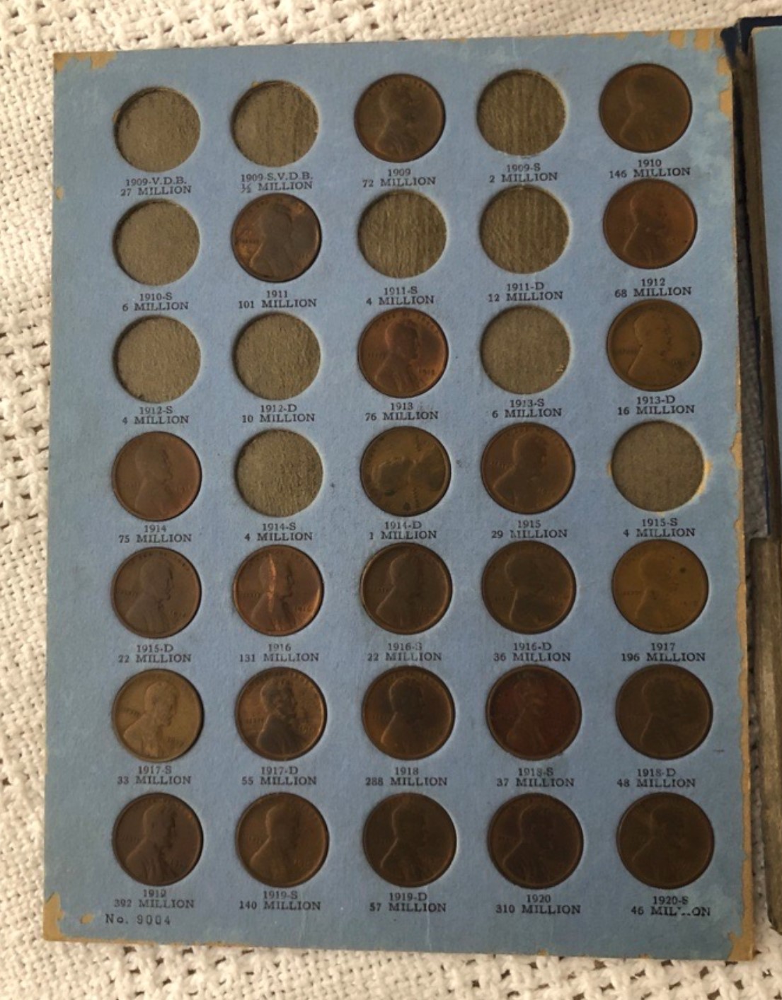 Found-Lincoln-Head-And-Mercury-Dime-Collection-Books