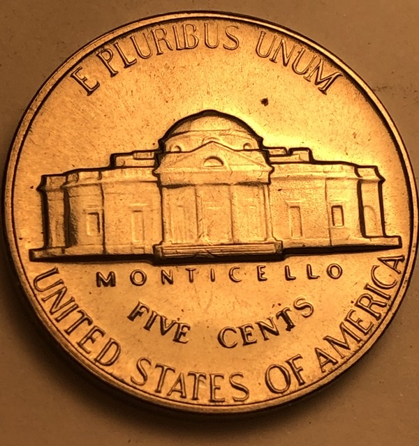 1965-Nickel-With-Thin-Lettering-And-Doubling