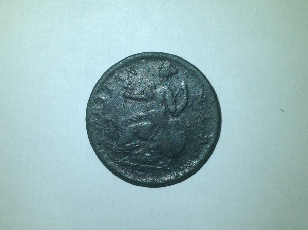 HI-Any-Ideas-On-Value-I-Think-It-Is-Half-Penny-Cornwall-Token