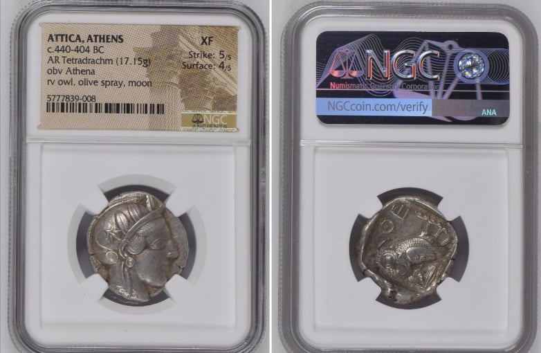 Owl-Tetradrachm-Coins