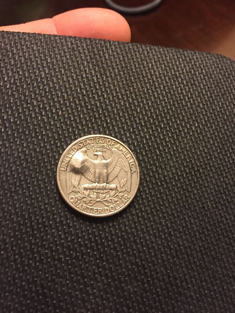 Quarter-With-A-Bulge-On-Both-Heads-And-Tails
