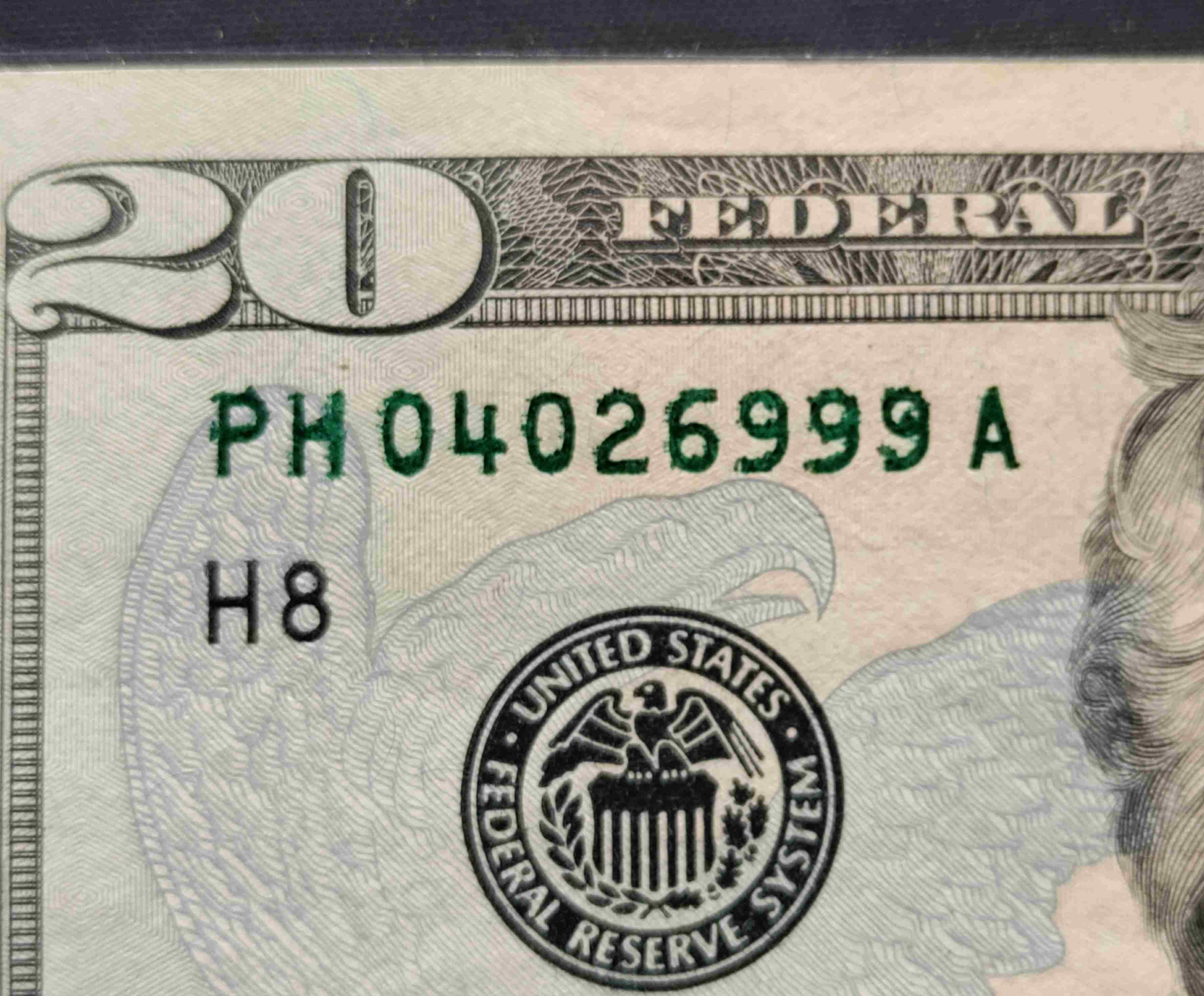 Modern-20-Dollar-Bill-Serial-Number-Ink-Error