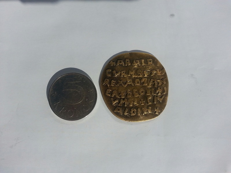 Harald-Bluetooth´s-Token-Gift-/-Memorial-Plate-Or-Fake