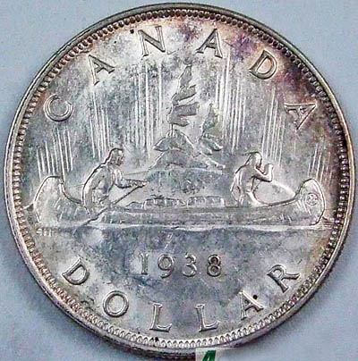 Grade-A-1938-Canada-Dollar