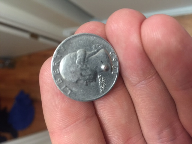 Doing-Laundry-1965-Quarter-Strike-Through?-Possible-Silver...