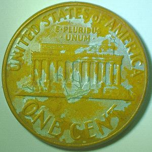 1964-D-Lincoln-Penny---Strike-Error-Or-Damage?