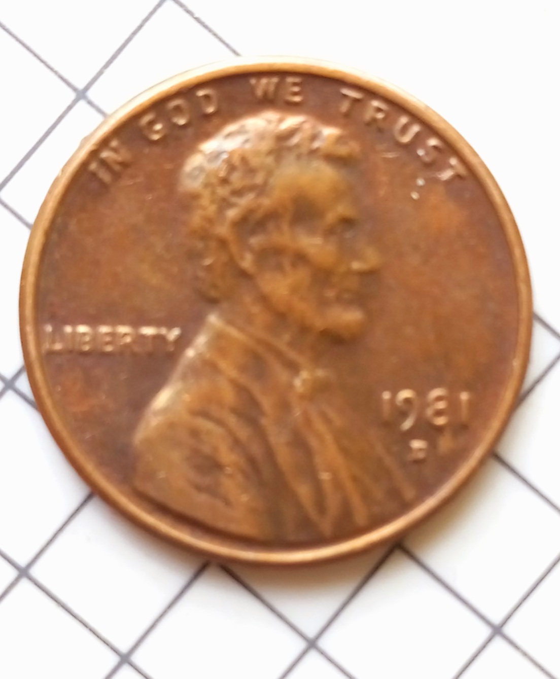 1981-D-Lincoln-Cent--D-MM-On-The-D-In-God?
