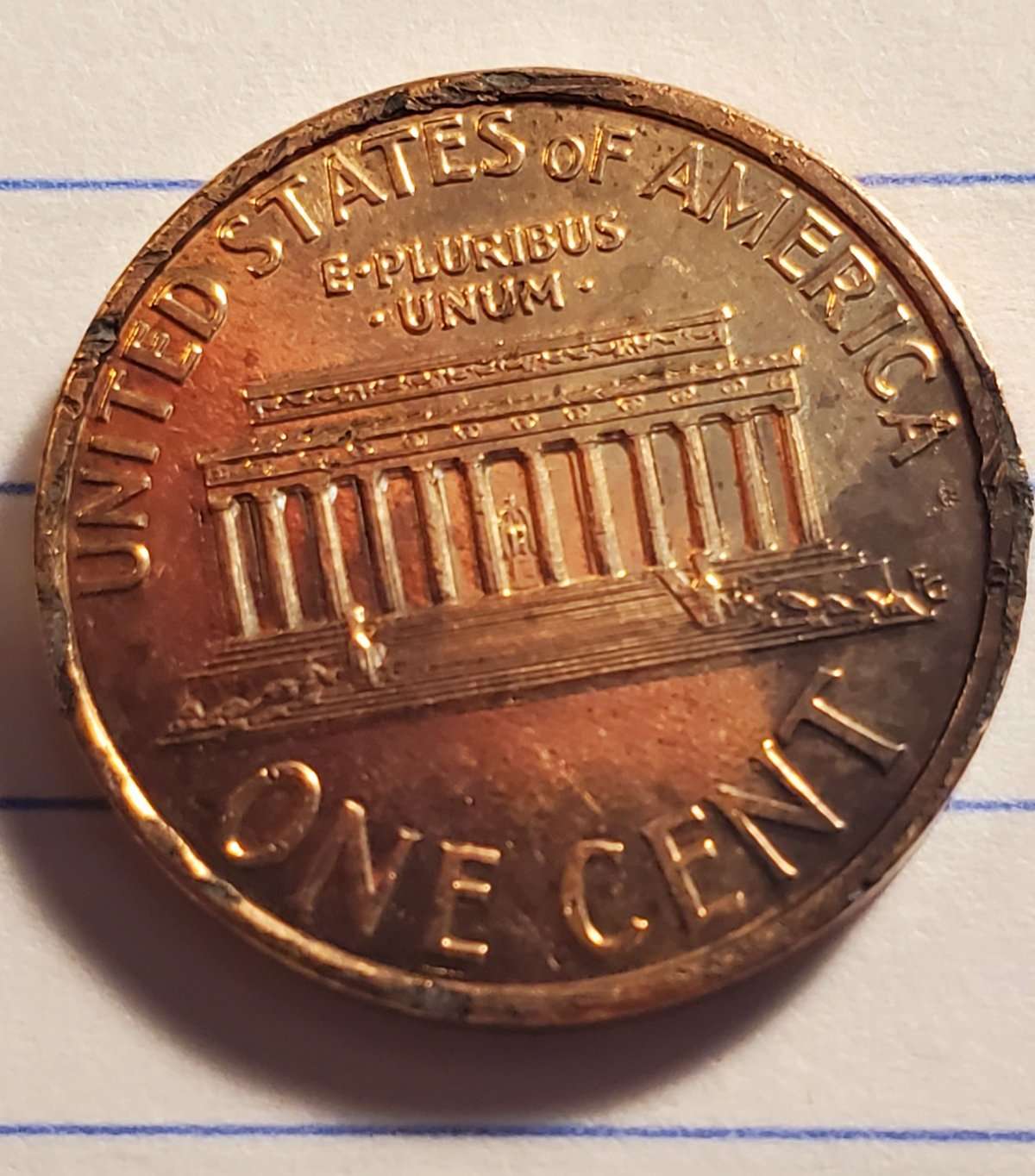 Plate-Doubling-On-OBV-And-REV-1993-D-Lincoln-1c?