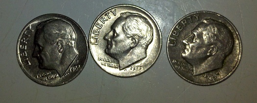 Dime-Roll-Searching