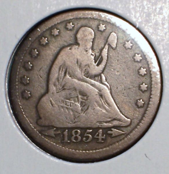 1854-Seated-Liberty-Quarter
