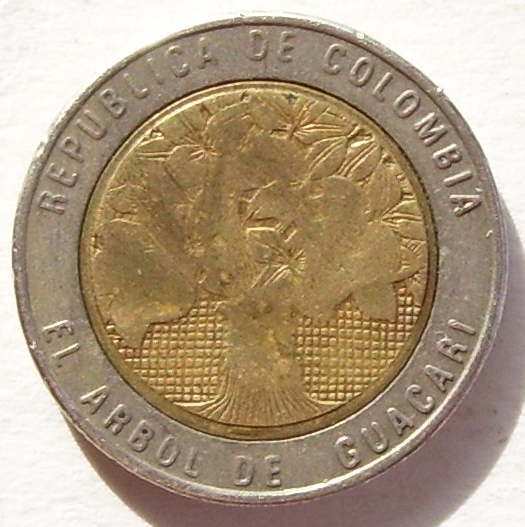 Colombian-Guacari-500-Pesos-Coin