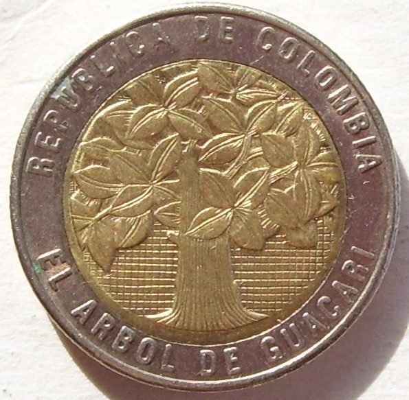 Colombian-Guacari-500-Pesos-Coin