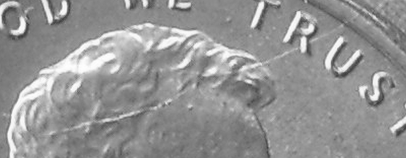 One-1983--Cent-With-Die-Crack-?