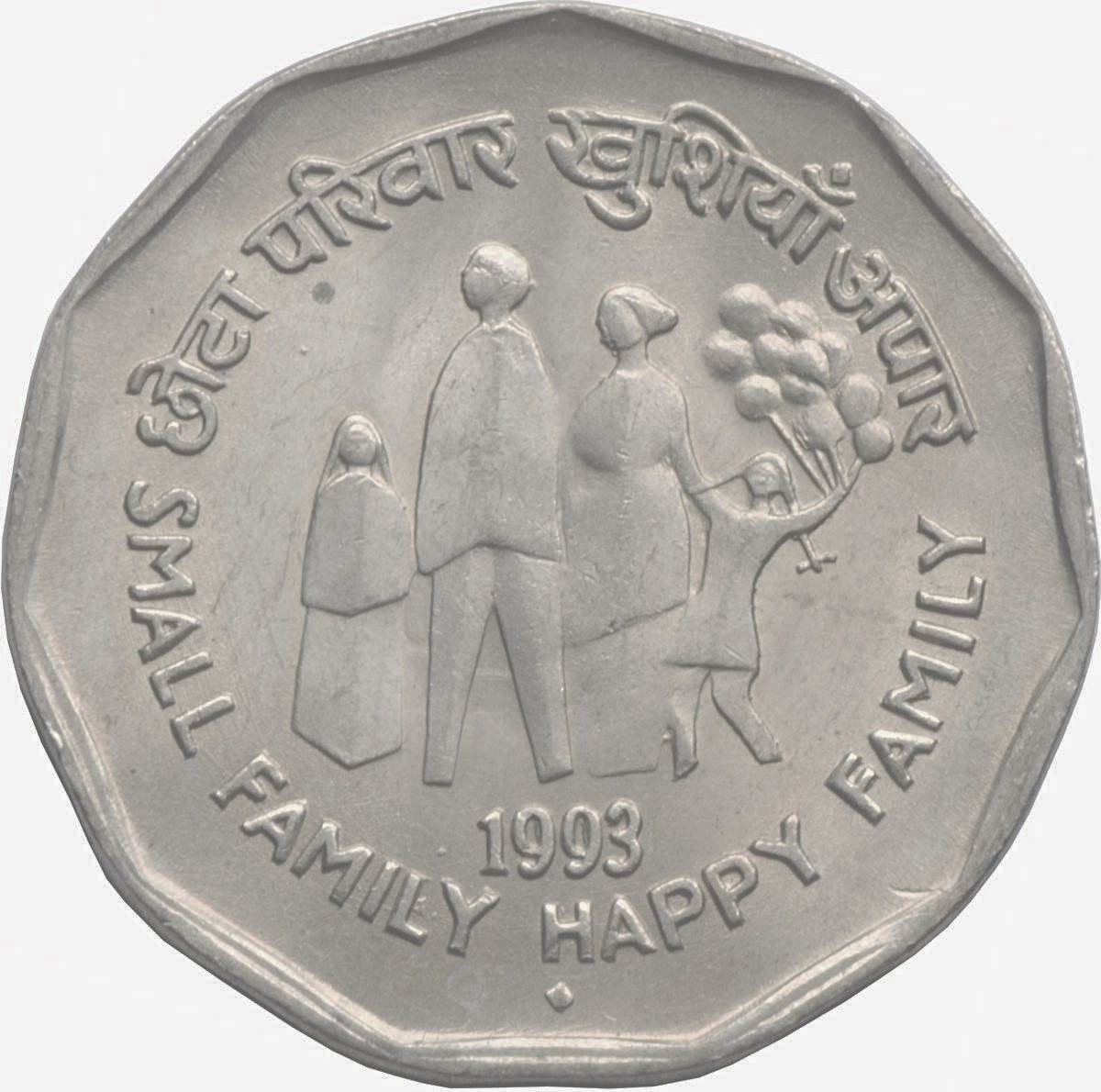 Indian-1993-2-Rupees-Coin-With-Clash-Ghost-Or-...?