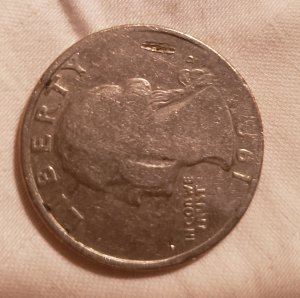 1981-Or-91-Quarter-With-Lot-Of-Errors..