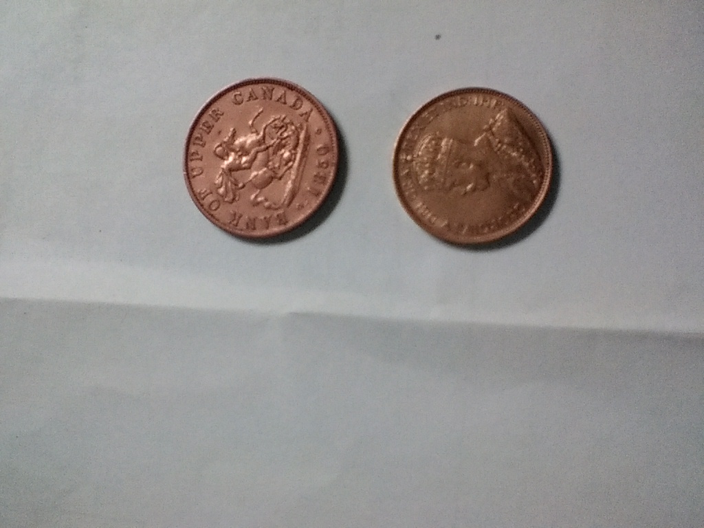 1850-Half-Penny-And-1912-One-Cent
