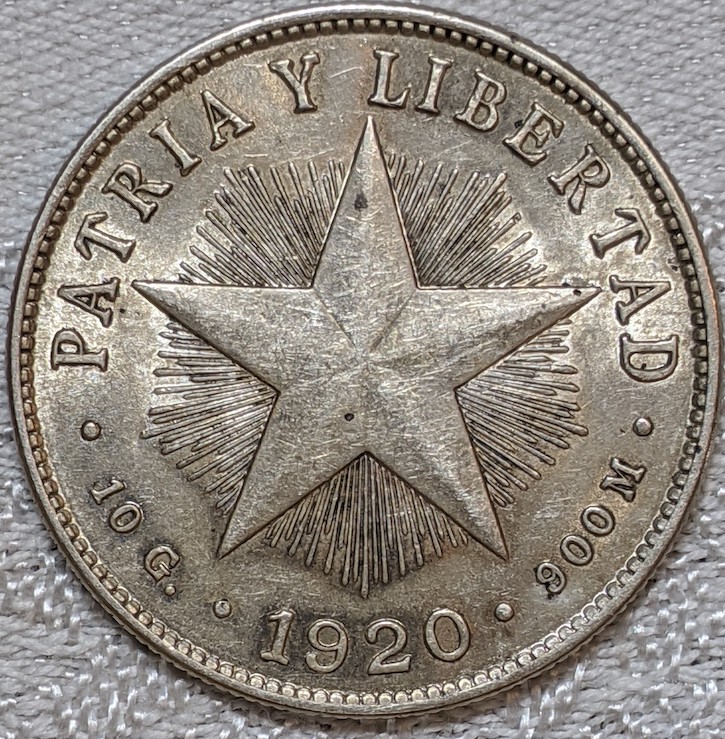 1920-Cuba-40-Centavos