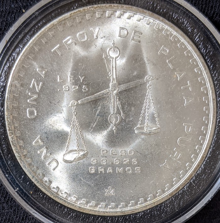 1978-Mexico-Silver-At-Coin-Show