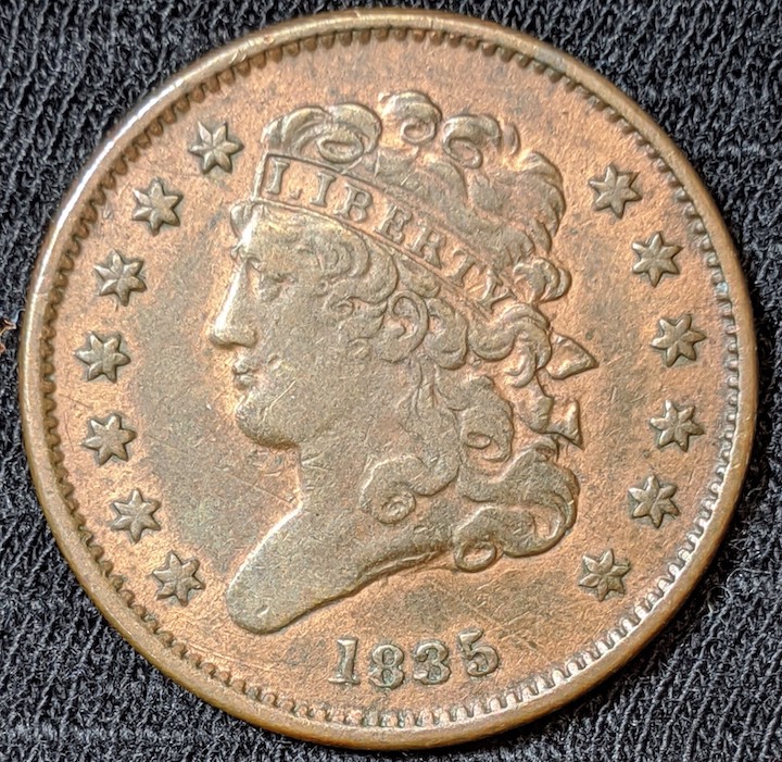 1835-Half-Cent-For-Grading