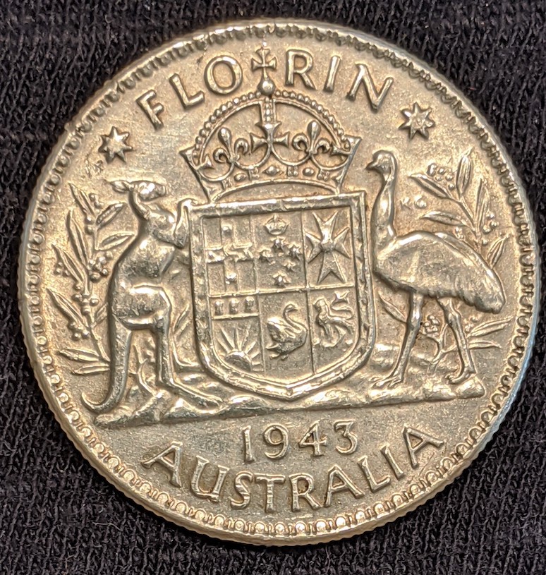 1943-Australia-Florin