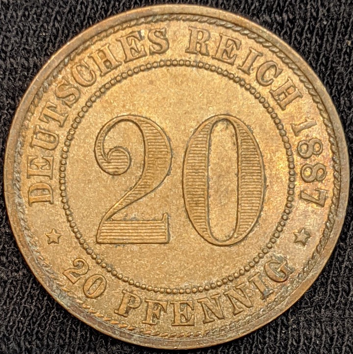 1887-A-Germany-Empire-20-Pfennig
