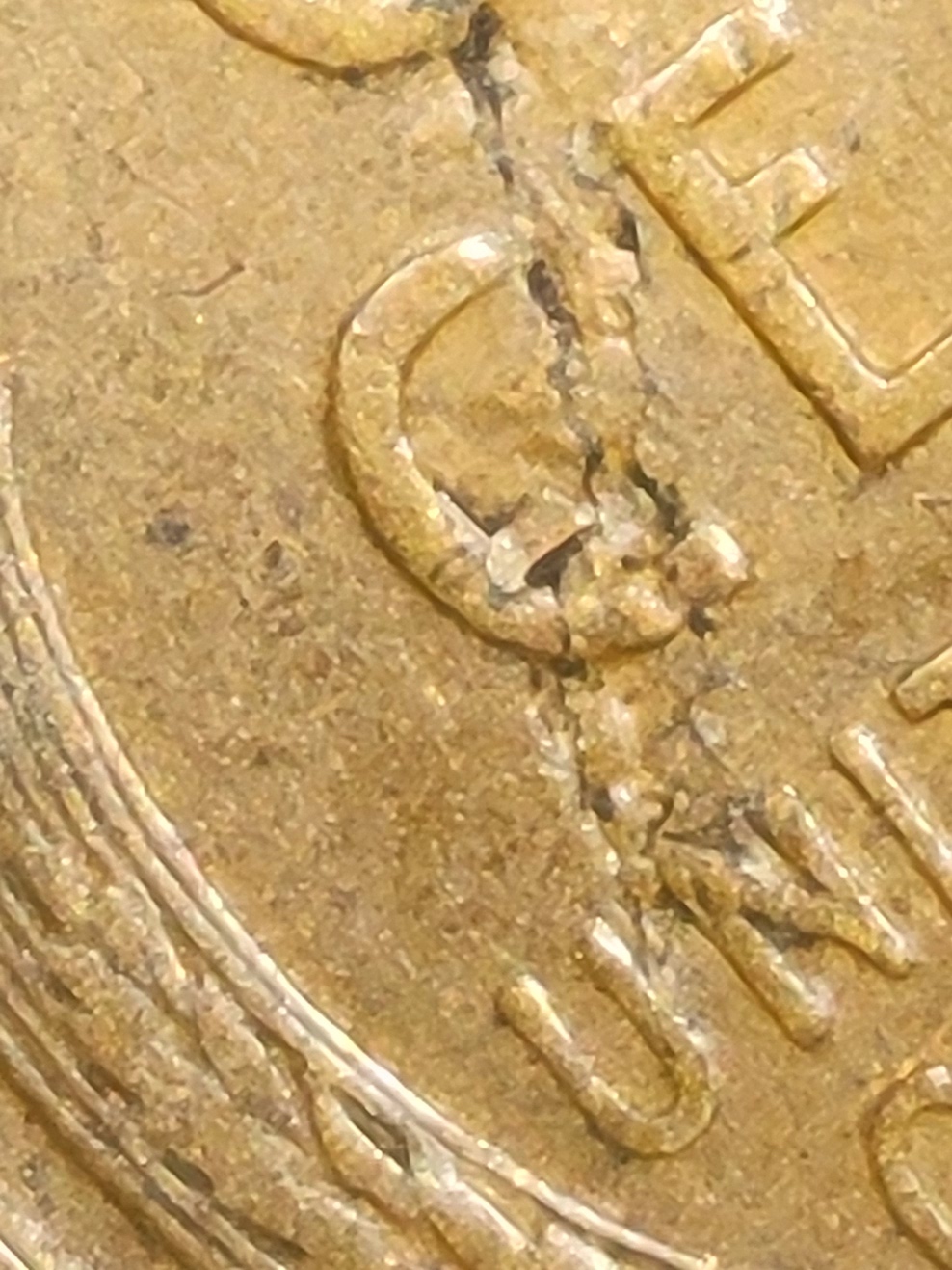 1940-S-LWC-Cracked-Planchet?-Lamination?-PMD?