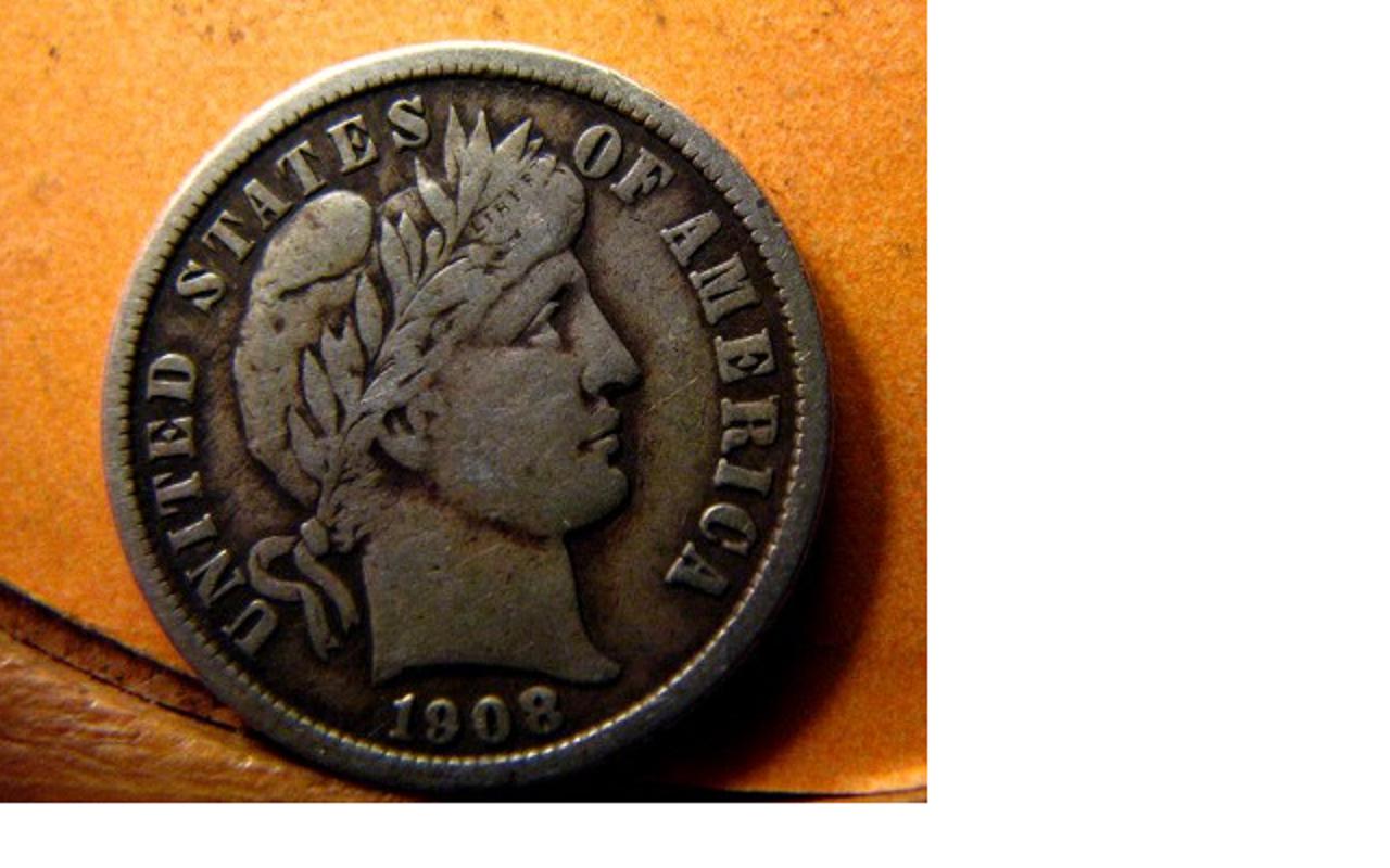 1908-D-Barber-Dime