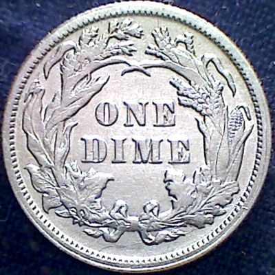 1891-Seated-Dime