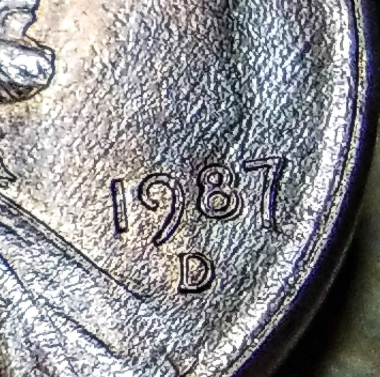 1987-D-Cent-Good-Looking-Doubling-I'd-Say?