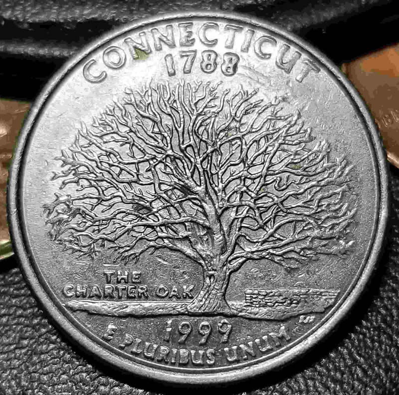 1999-P-Washington-State-Quarter-,-Doubling?-Heavy-Bottom-Rim-&-Limbs?