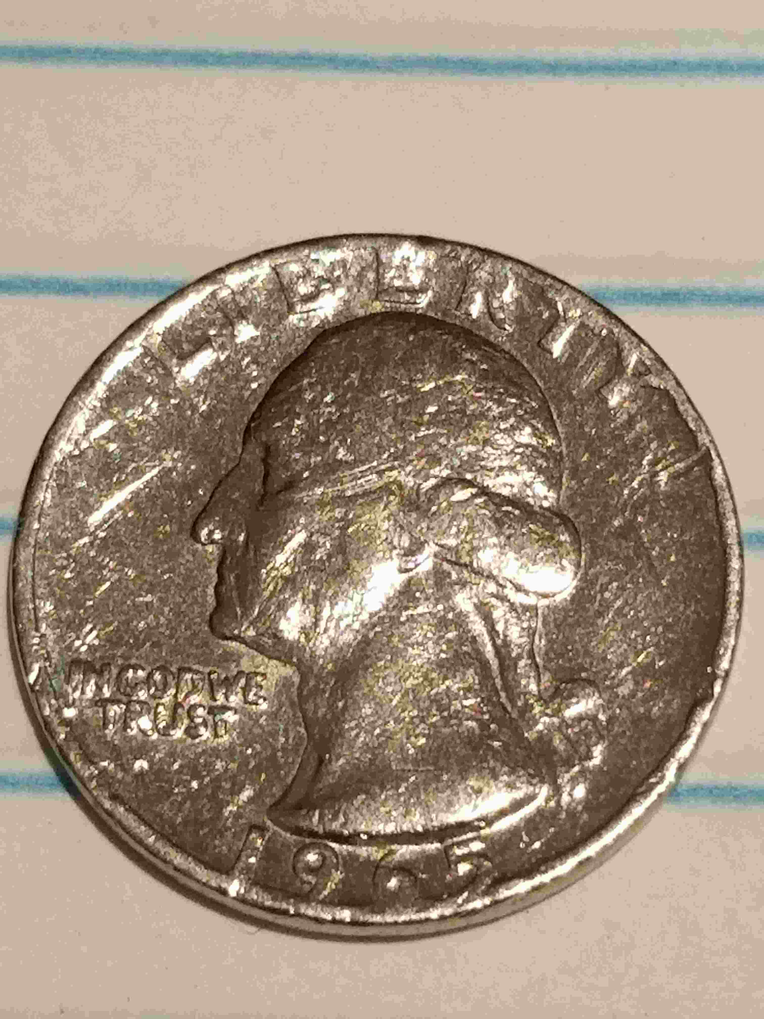 1965-P-Washington-Quarter-------Silver?
