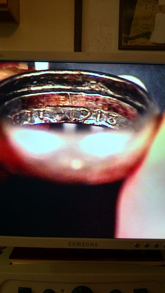 Silver--WWI-1918-Trench-Art-Band-Ring-France