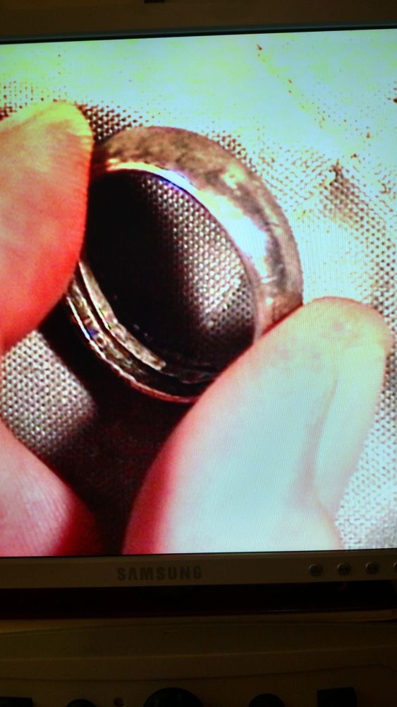 Silver--WWI-1918-Trench-Art-Band-Ring-France