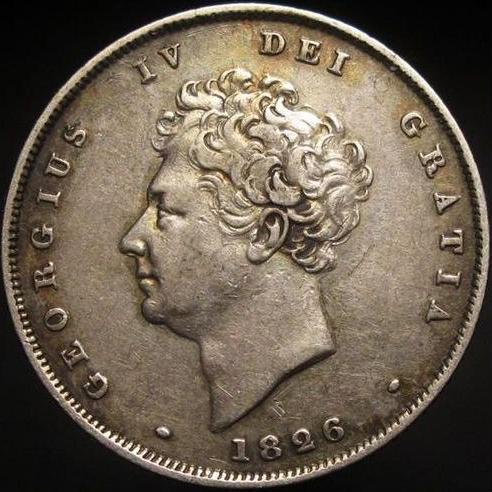 1826-British-Shilling-Very-Nice-Details,-Help---Need-Grade-!