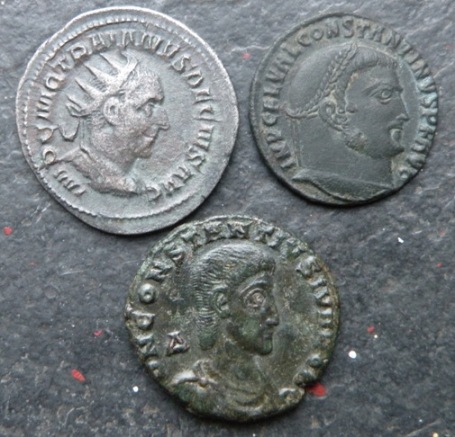 3-Decent--Grade-Roman-Coins.-Need-ID-And-Value.-Help-Please