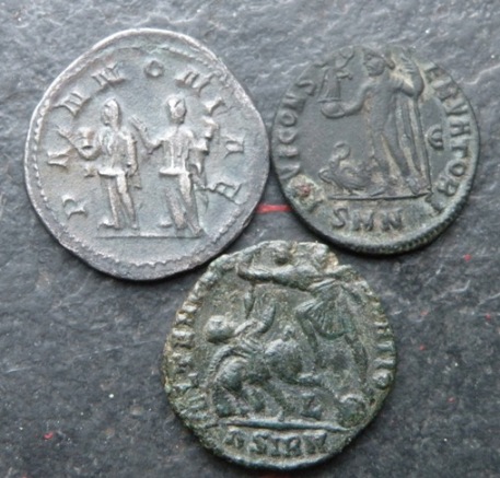 3-Decent--Grade-Roman-Coins.-Need-ID-And-Value.-Help-Please