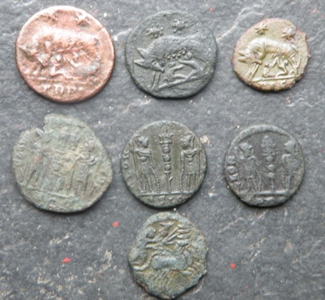 Roman-Coins,-Need-Id.-Looks-Similar,-But-Different-Sizes.