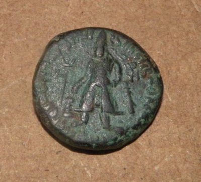 Kushan-Kingdom-Vima-Kadphises-105-130-A.d.-Bronze-Drachm