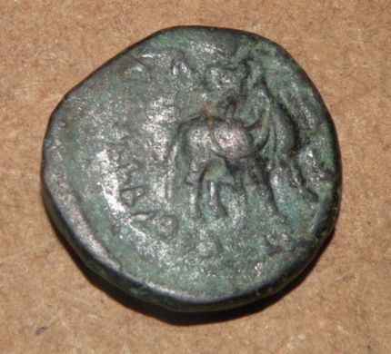 Kushan-Kingdom-Vima-Kadphises-105-130-A.d.-Bronze-Drachm