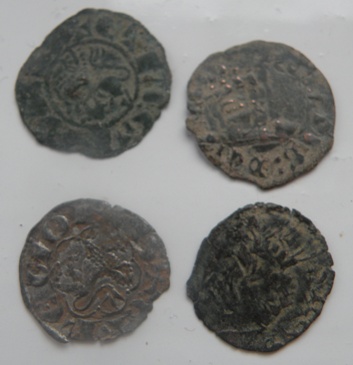Interesting-Medieval-Spanish-Coins,-Need-ID-And-Value-: