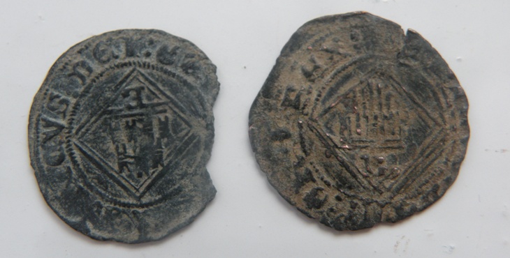 Interesting-Medieval-Spanish-Coins,-Need-ID-And-Value-: