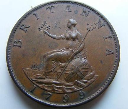 1799-George-III-Halfpenny.-Need-Grade.-Gorgeous-Reverse