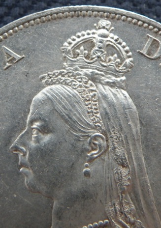 1887-Victoria-Double-Florin.-Aunc-?