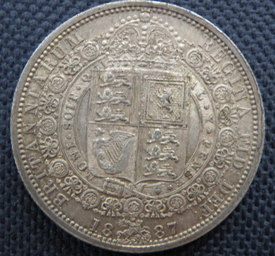 1887-Half-Crown-Victoria.-Need-Grade