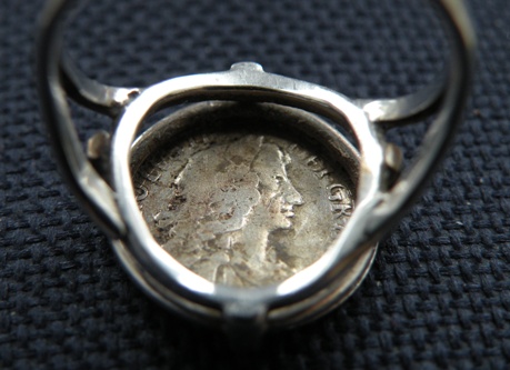 1678-Charles-II-Twopence-Sterling-Silver-Ring.-What-To-Do?