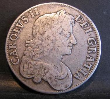 Charles-II-Crown-1676---Need-Grade-And-Value.-Thank-You