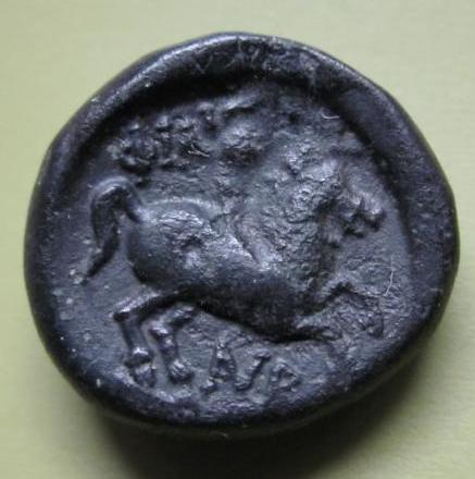 Ancient-Coins-With-Horse-Monograms,-Show-Yours-: